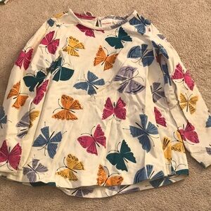 Cute butterfly flare top